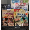 Image 1 : Book Collection - Vintage Books, Sun Magazine, Cook Books 