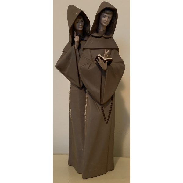 LLADRO Porcelain Biblical Figures Monks 15T