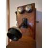 Image 4 : Antique wooden wall-mounted hand-crank telephone, from Northern Electric Company
LIMITED made in the