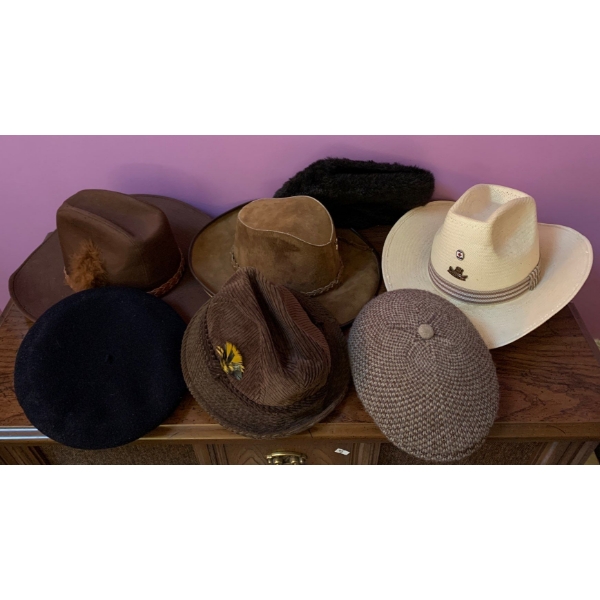 Vintage Hat Collection - Size L Tags On Some 