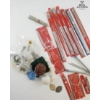 Image 2 : Collection Of Knitting And Crochet Supplies Crochet Hooks, Multiple Spools Of Yarn, Sewing Needles.