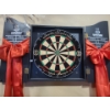Image 1 : Dart Cabinet with Official Board and Box of Dart Accessories 23 L, 20 W