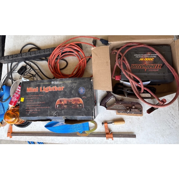 Shop Misc. Motomaster Eliminator 2000V Inverter, Truck Star Mini Lightbar, and More 