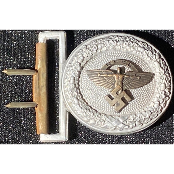 WW2 National Socialist Flyers Corps (NSFK) Officer Belt Buckle 