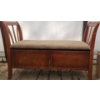 Image 1 : Wooden Storage Bench with Padded Seat