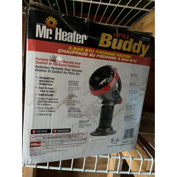 Mr. heater propane little buddy heater