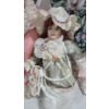 Image 6 : Assorted Dolls: "Anne" 13.5 T, Pink Dress 18.5 T, Holding Bunny 15 T, Flower Dress 24 T