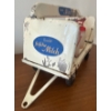 Image 3 : Vintage Milk Delivery Toy Cart w/ Milk Filled Vessels Aboard 5"Long