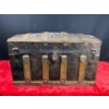 Image 1 : Antique Traveler's Trunk with Bonus Items 
