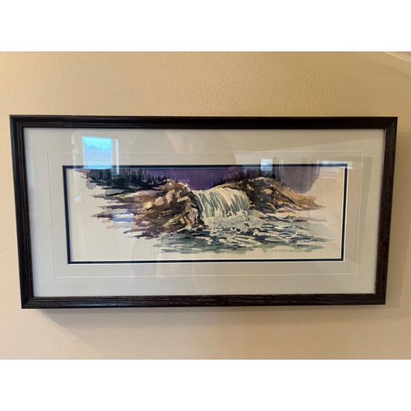  Midnight Music 2000 by local artist Marg French in Rocky Mountain House 
