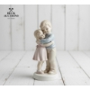 Image 6 : Two Large Plush Bears Are Wearing Matching Plaid Outfits , 
1983 Frances Hook Ceramic Figurine “He L