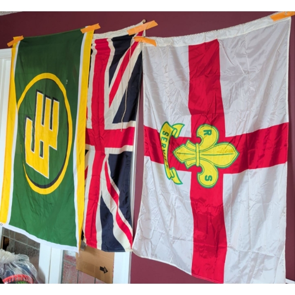 Edmonton Eskimos - Service Flag - Union Jack Flag 55x36