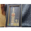 Image 6 : African Figurine, Big Ben & London Framed Art African woman Metal Wall Plaque Brass Candlesticks.