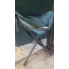 Image 4 : Outdoor Resin and Metal Folding Pic Nic Table 27 X 44 Top/ Folded in Photo, Camping Stool 