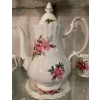 Image 4 : Vintage Royal Albert English Bone China Tea Set "Prairie Rose" - 12 Place Settings