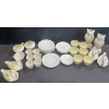 Image 1 : Belleek Neptune Ivory-Coloured Ceramic Tableware and Figurines