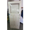Image 2 : Two Wooden Doors with Glass Panel and Panel Design