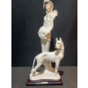 Image 1 : Giuseppe Armani Florence 1987 Lady with Dog Porcelain Figurine