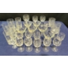 Image 1 : Large Collection of Crystal Cups, Variety of Shapes and Designs