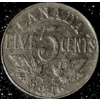 Image 1 : 1926 Canada 5¢ VG8 FAR 6 - Nickel Coin in Plastic Case w/ Certification 