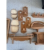 Image 2 :  miscellaneous wooden items, wall decor, jewellery boxes, and shelves