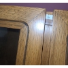 Image 2 : Vallieres Inc. Wood China Cabinet w/ Storage 60 W, 18 D, 76 T (Contents Blurred/ Not Included) 