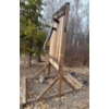 Image 2 : Official Size  Throwing Axe Target Range w/ Two Throwing Axes -Heavy Duty