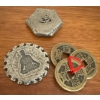 Image 3 : Large Turtle Shell(Carapace) & Collectible Shells & Mini World Clock