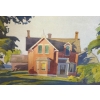 Image 2 : "Old House on Bayview", Artist: A.J. Casson, 27.5 X 23.5, Framed under Glass