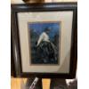 Image 2 : two cowboy framed prints 14x 13 with two bear sculptures 13” height .cow