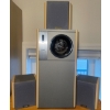 Image 1 : VTREK  Vintage Surround Sound System-3 small speakers 1 Subwoofer
