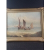 Image 2 : Marine Painting (24" x 17.5"  Inches Before Frame)