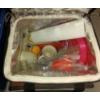 Image 5 : Collection of Outdoor & Camping Items  Pots, Rubber Boots, Coolers, Bucket, Fish Net, Yoga Ball, Umb