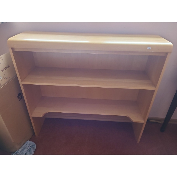 Lightwood Shelving Unit with 2 Shelves  43 L,  40 T, 12 W