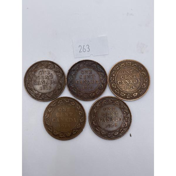  Canadian Large One Cents