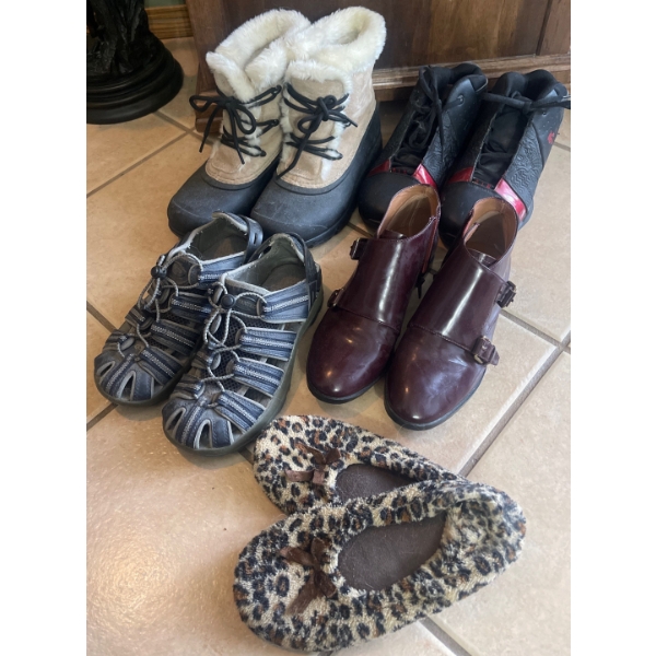 Sorrell Suede Winter Boots, Puma High Tops, Sandles & Slip Ons