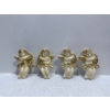 Image 1 : Chalk Decor, White and Gold Coloured Angels