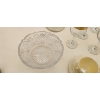 Image 9 : Serving up Style! - Belleek Bone China Cup and Saucer,  Cut Glass Water Pitcher, Bowl and Glasses