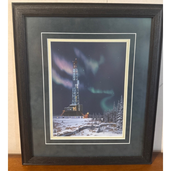 Jack Ellis - The Drilling Rig 15x17 