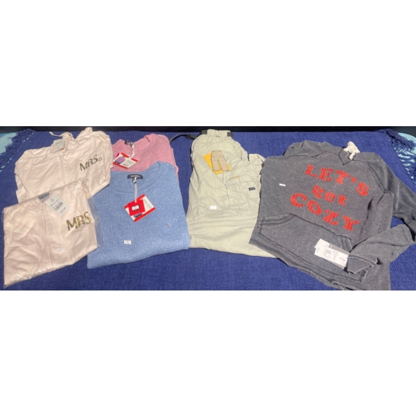 Women Clothing Bundle  Lets Get Cozy Sweatshirt Sweaters & More