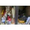 Image 1 : Shop Vac 2 Gal Wet/ Dry and Contents of Garage Cupboards- Scroll Photos
