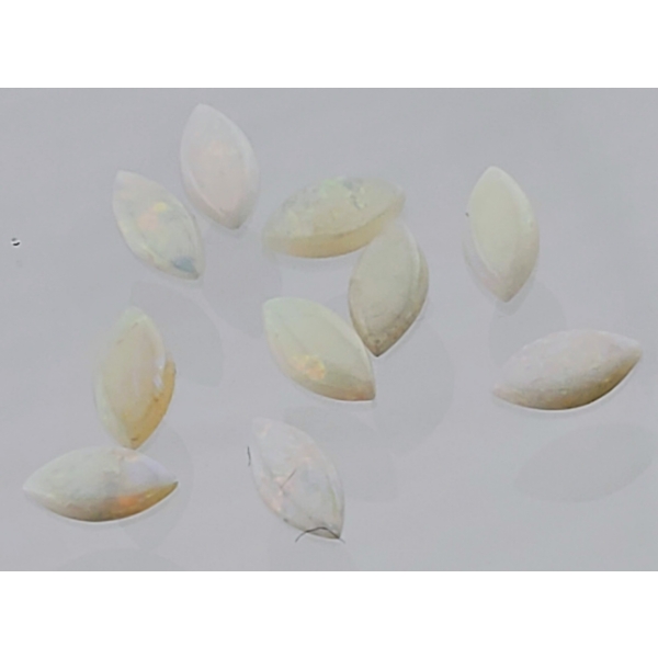 Lightning Ridge Opal Parcel (1.5 ct total, 6×3.5 mm)