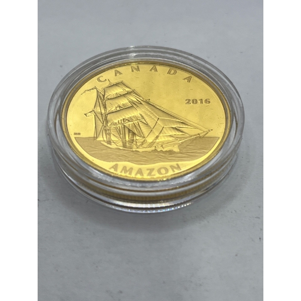 2016 $200 1oz Pure Gold Coin Tall Ships Legacy Amazon