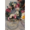 Image 2 : Floral Wreaths w/ collectible serving dishes
