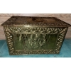 Image 1 : Brass Treasure Chest 25x14x19