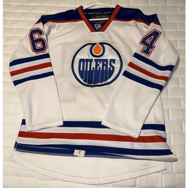 Reebok Official Oilers Jersey #64- Yakupov  Size Large