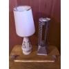 Image 2 : Decorative Table Lamp and Modern Metal Tower Light