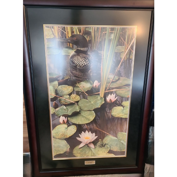 In the Swin of Things by Carl Brenders Giclee Editions Print Framed Under Glass 37 w 53.5 h