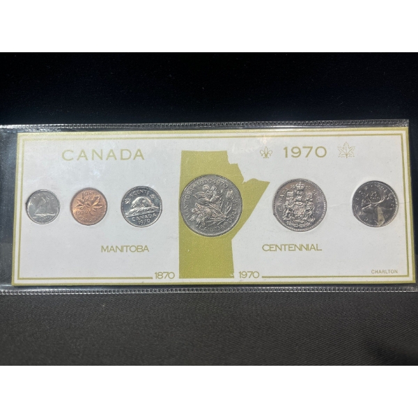 Canada 1970 Coin Set