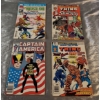 Image 1 : 4 Vintage Comic Books- Fantastic Four and Captain America